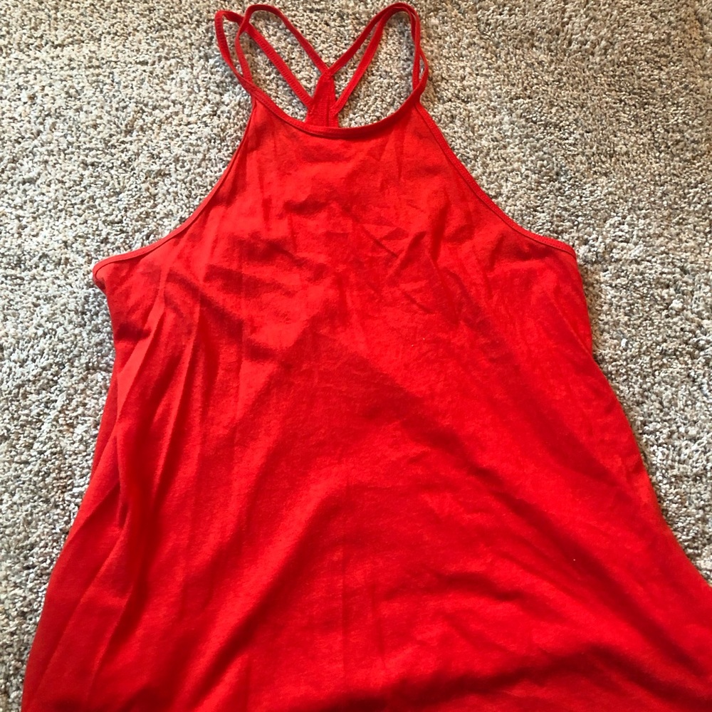 Hollister racer back tank top